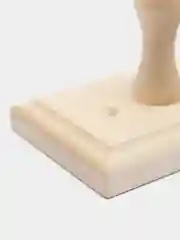 Вешалка для бани и сауны, массив липы, 3 крючка
