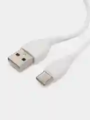 Белый сетевой блок питания для iPhone / Type-C / Micro-USB, QC 3.0A, 18W, BA47A