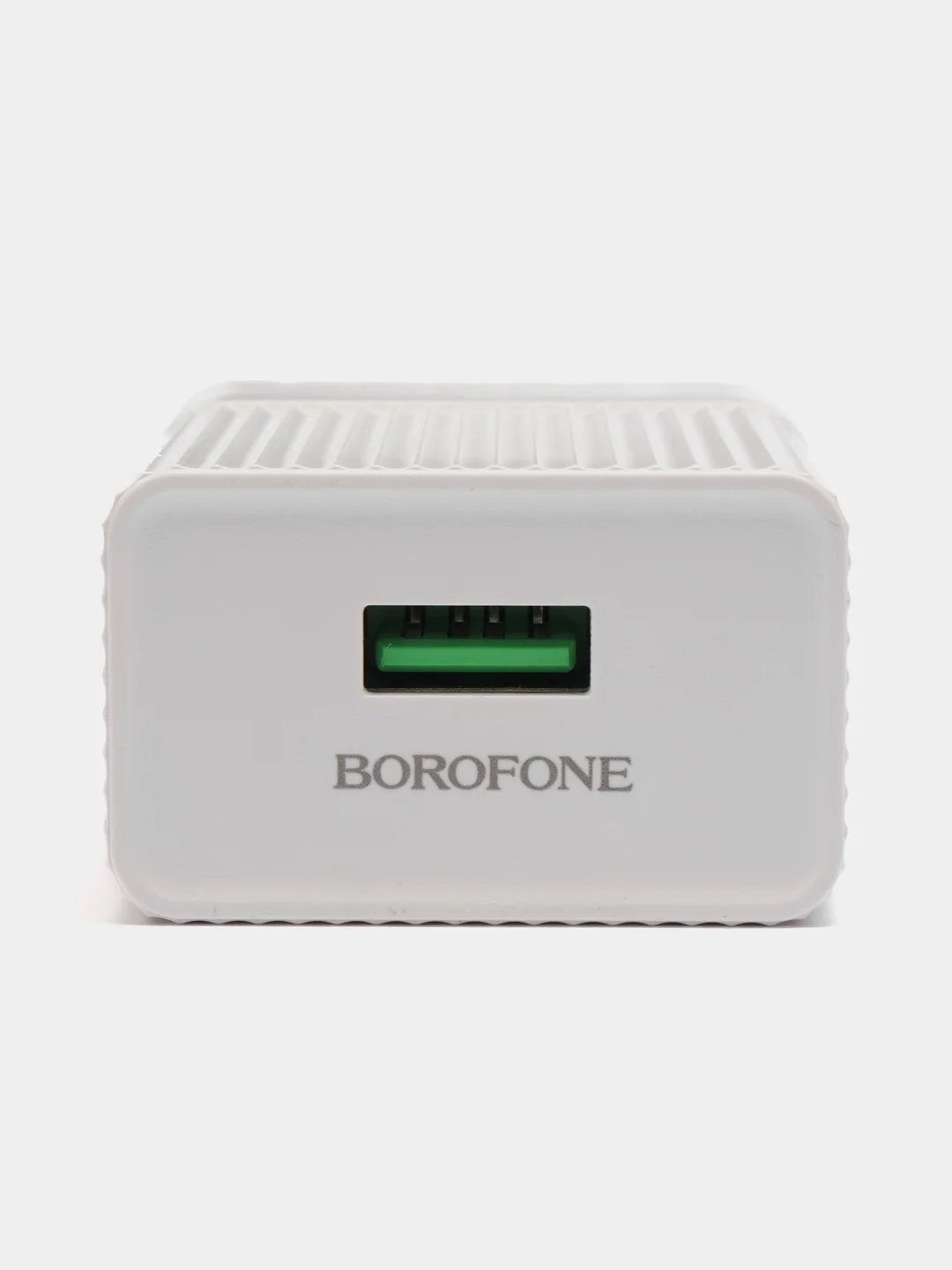 Белый сетевой блок питания для iPhone / Type-C / Micro-USB, QC 3.0A, 18W, BA47A