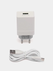 Сетевой блок питания для iPhone / Type-C / Micro-USB, QC 3.0A, 18W, BA47A