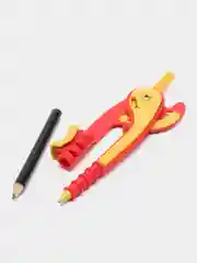 Желтый циркуль школьный