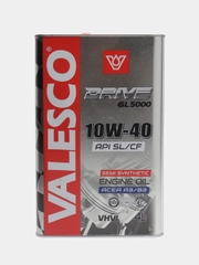 Масло VALESCO DRIVE GL 5000 10/40 API SL/CF п/синтетическое, 4 л