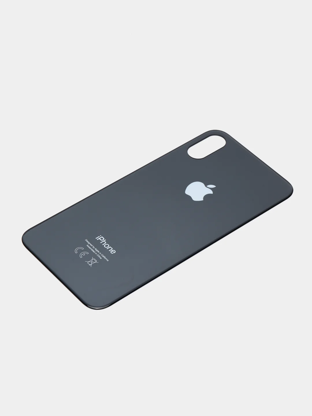 Серый задняя крышка для iPhone X (100%)
