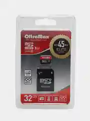 Карта памяти MicroSDHC Oltramax Class 10 UHS-I 45 MB/S, 16 Gb