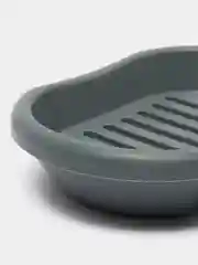 Зеленый мыльница со съёмной вставкой