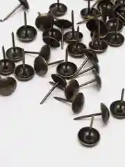 Бронзовый мебельные гвозди обивочные декоративные, 100 штук