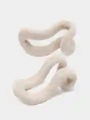 Молочный крючки для вешалок, 2 штуки