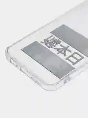 Алый чехол на Infinix Note 12 Pro 4G/Note 12 2023 / Инфиникс Нот 12 2023 прозрачный, с рисунком