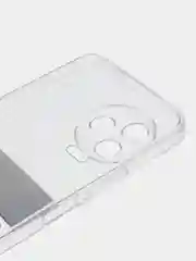 Алый чехол на Infinix Note 12 Pro 4G/Note 12 2023 / Инфиникс Нот 12 2023 прозрачный, с рисунком