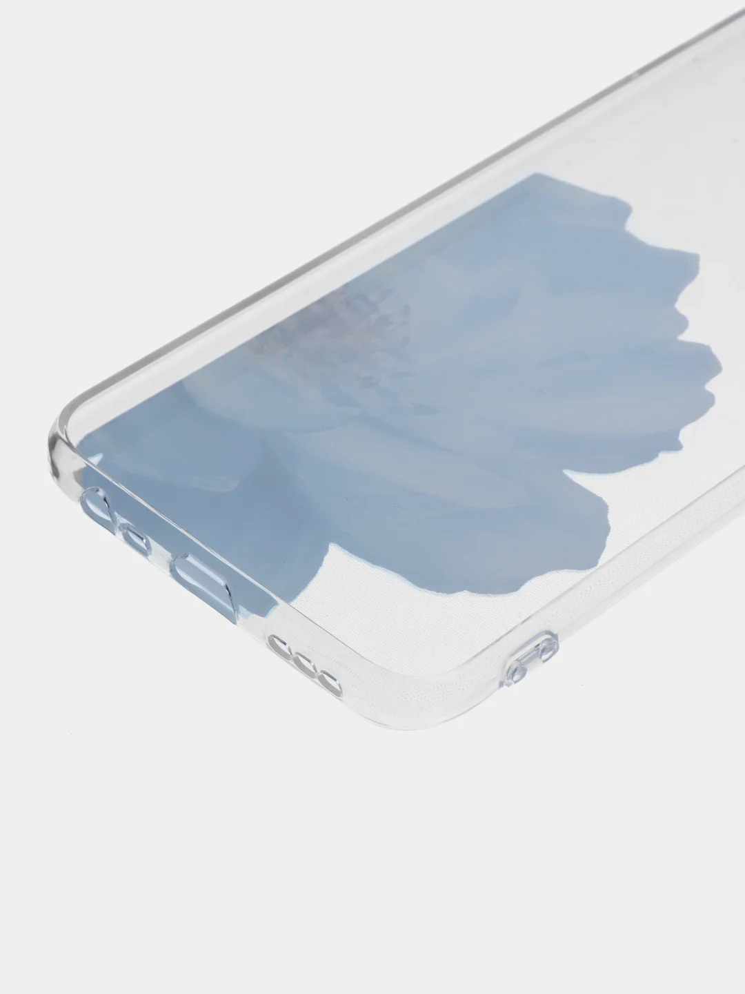 Лазурный силиконовый чехол на Xiaomi Redmi 9 / Сяоми Редми 9 прозрачный, с рисунком, защита камеры