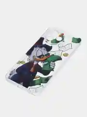 Лесной зеленый чехол на Infinix Note 12 Pro 4G/Note 12 2023 / Инфиникс Нот 12 2023 прозрачный, с рисунком
