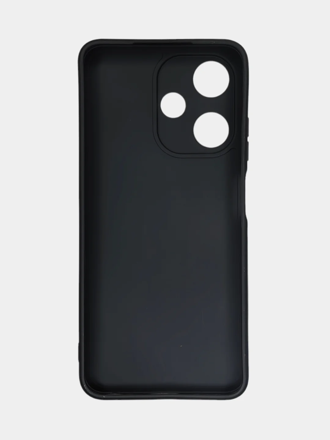 Чехол для Infinix Hot 30, Инфиникс Хот 30 силиконовый, матовый, черный