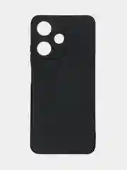 Черный чехол для Infinix Hot 30, Инфиникс Хот 30 силиконовый, матовый, черный