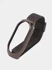 Черный ремешок для Xiaomi Mi Band 8, металлический, стальной, миланская петля