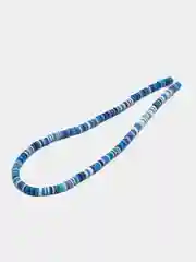 Индиго бусины из полимерной глины, рондели, бусины Хейши,6 мм