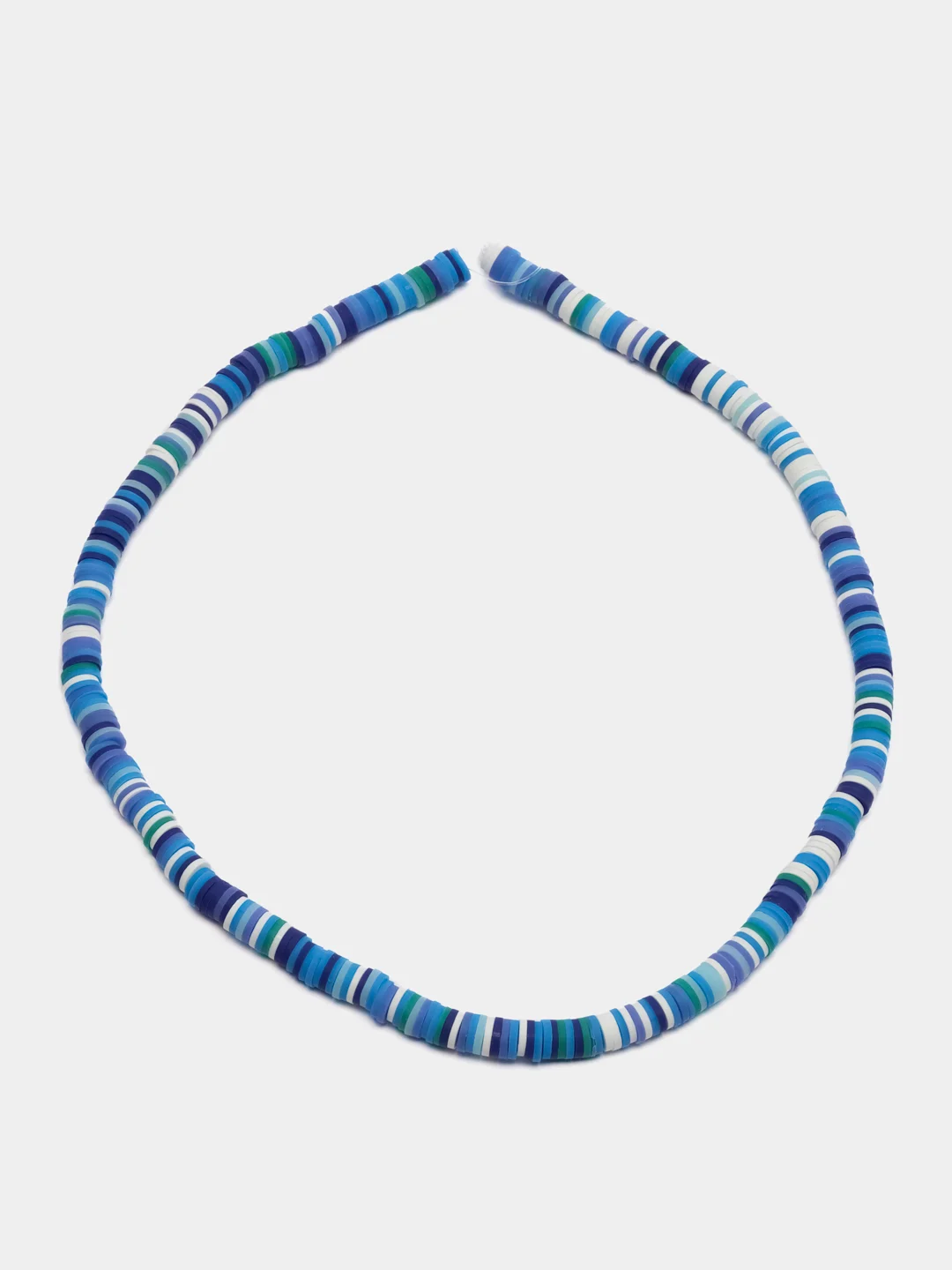 Индиго бусины из полимерной глины, рондели, бусины Хейши,6 мм