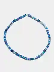 Индиго бусины из полимерной глины, рондели, бусины Хейши,6 мм