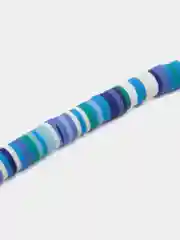 Индиго бусины из полимерной глины, рондели, бусины Хейши,6 мм