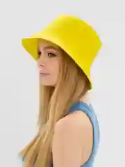 Желтый панама Bizbolka Challenge мужская, женская, унисекс, из хлопка