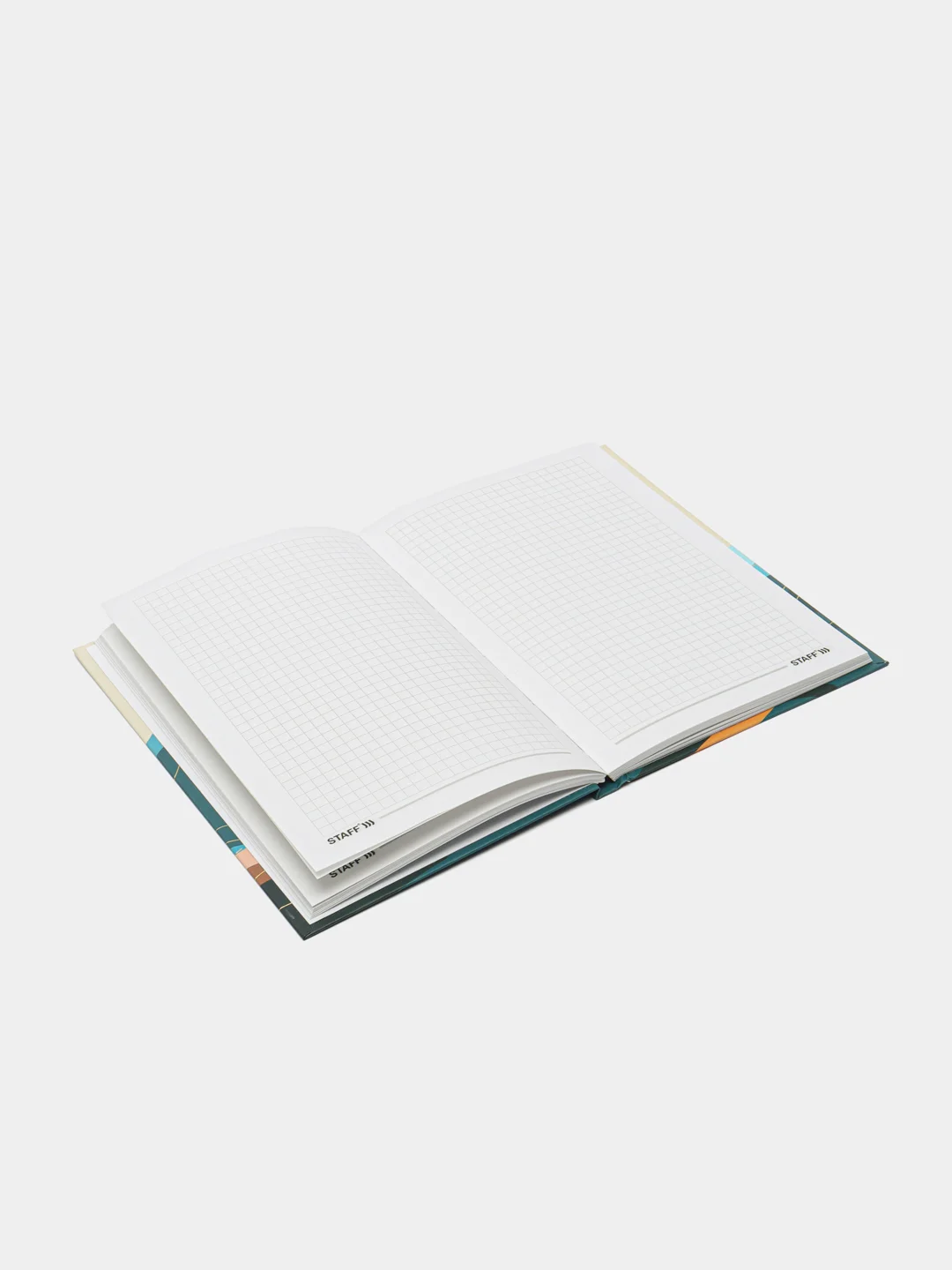 Блокнот А5, записная книжка, 80 листов, твёрдый, клетка, STAFF, Mountains, 114431