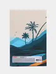 Блокнот А5, записная книжка, 80 листов, твёрдый, клетка, STAFF, Mountains, 114431