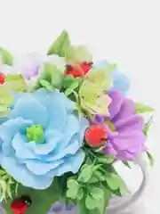 Лазурный букет из мыла, подарочный набор"букет", подарок учителю,коллеге