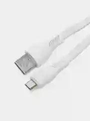Белый кабель зарядный, BOROFONE BX85, Type-C, Micro-USB, Lightning, PD, для iPhone и Android