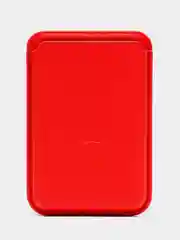 Красный картхолдер MagSafe для iPhone, Айфон