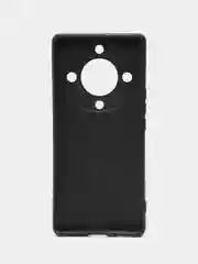 Серебряный силиконовый чехол для Honor X9A (Хонор Х9А), с принтом, с рисунком