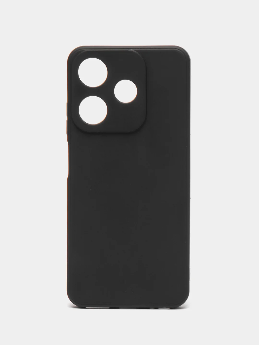 Черный чехол для Tecno Spark 10 / 10C (Техно Спарк 10 / 10С), силиконовый, прозрачный