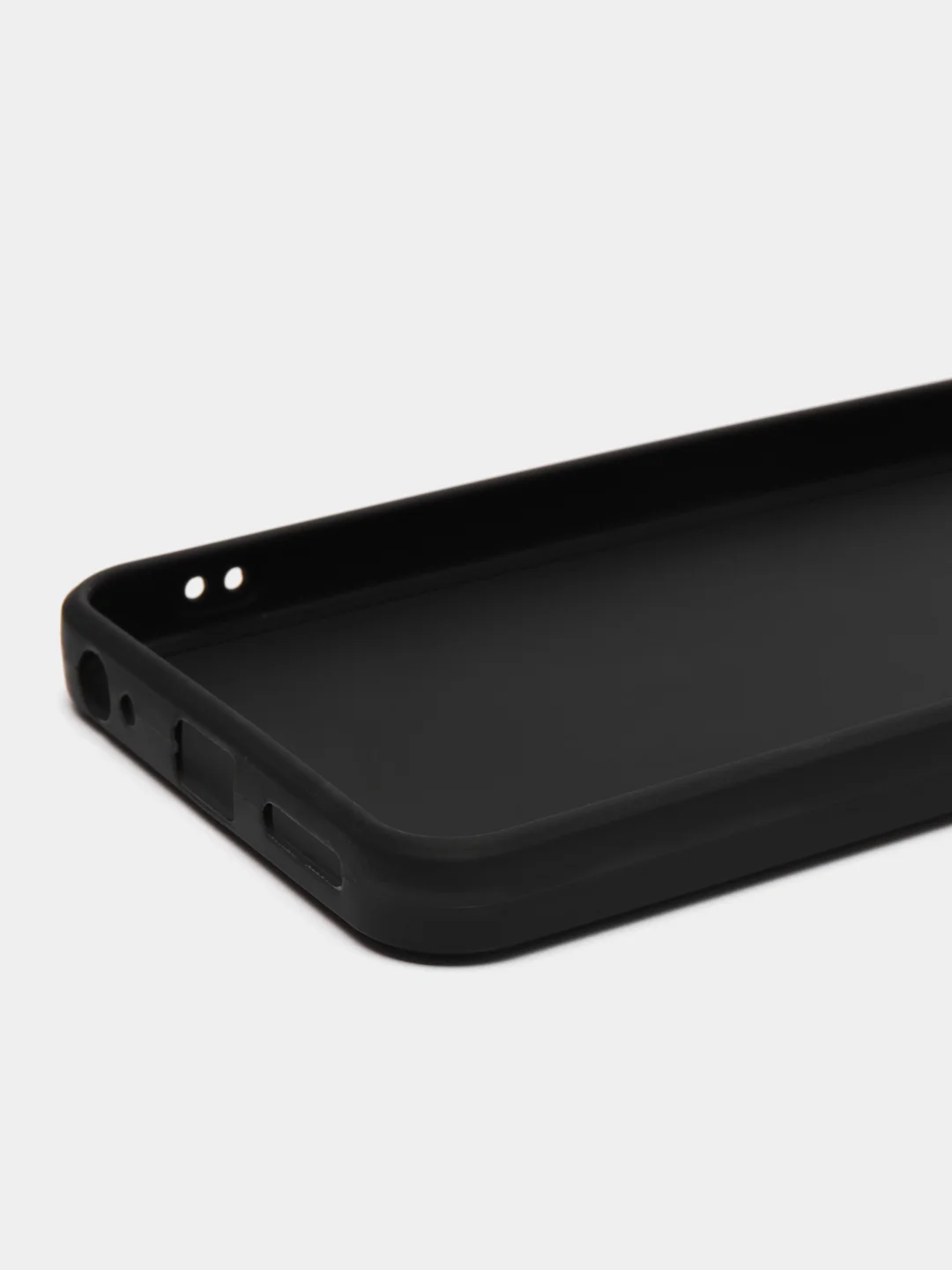 Синий чехол для Tecno Spark 10 / 10C (Техно Спарк 10 / 10С), силиконовый, прозрачный