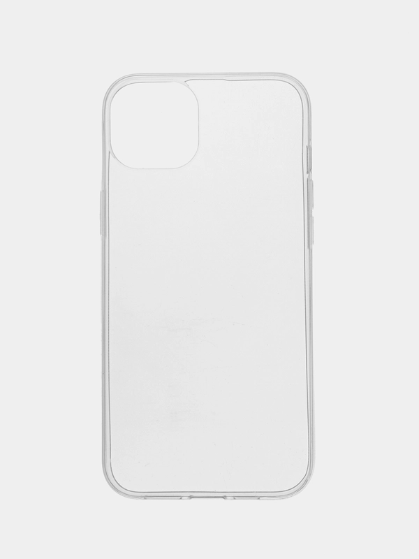 Силиконовый прозрачный чехол для iPhone 12 13 14 Mini Pro, Max, Plus