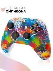 Разноцветный защитный чехол для геймпада Microsoft Xbox One силиконовый,накладка на джойстик-контроллер