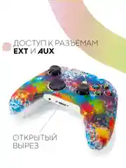 Разноцветный защитный чехол для геймпада Microsoft Xbox One силиконовый,накладка на джойстик-контроллер