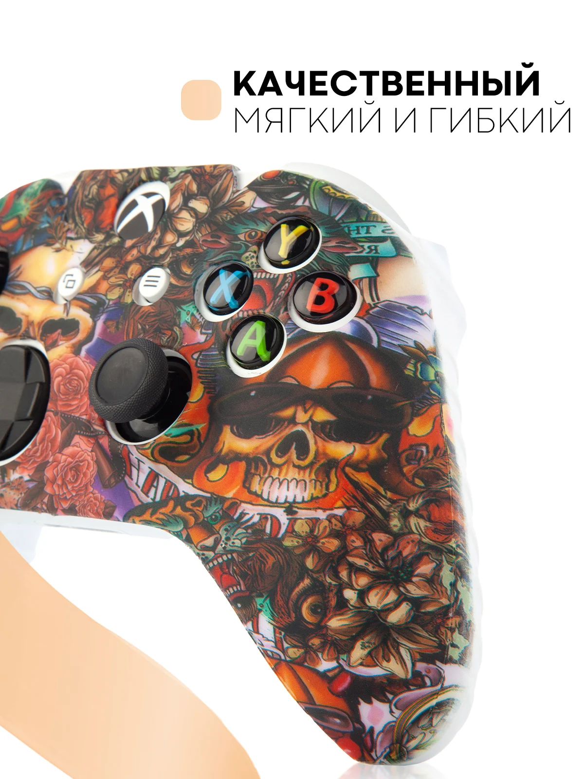 Защитный чехол для геймпада Microsoft Xbox One силиконовый,накладка на джойстик-контроллер
