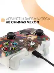 Защитный чехол для геймпада Microsoft Xbox One силиконовый,накладка на джойстик-контроллер