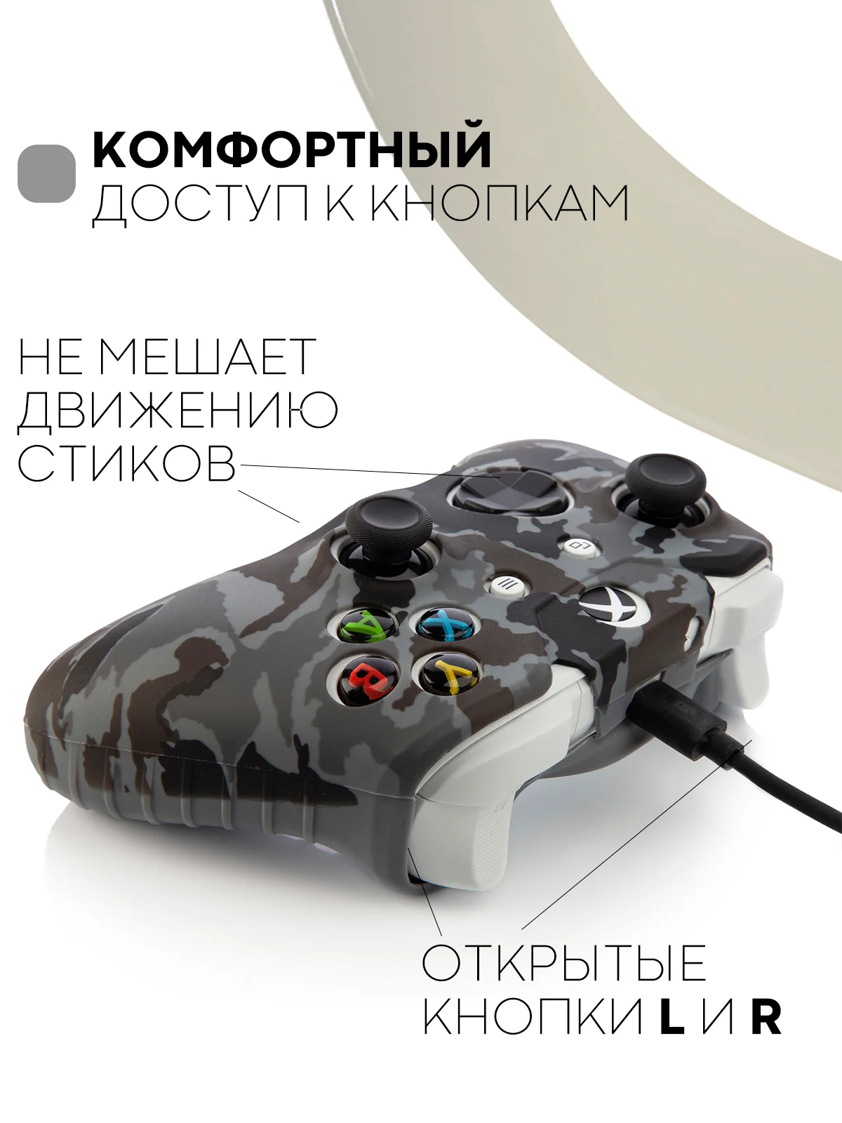 Защитный чехол для геймпада Microsoft Xbox One силиконовый,накладка на джойстик-контроллер