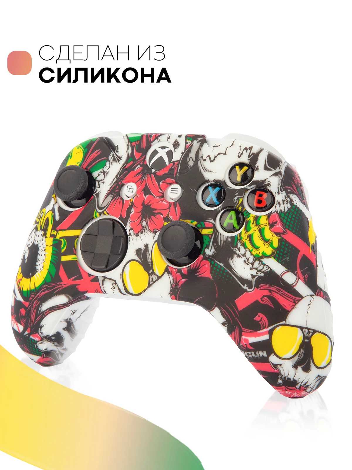 Защитный чехол для геймпада Microsoft Xbox One силиконовый,накладка на джойстик-контроллер