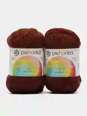 Коричневый пряжа Пехорка "Детская новинка", 2 штуки, акрил, 50 г, 200 м