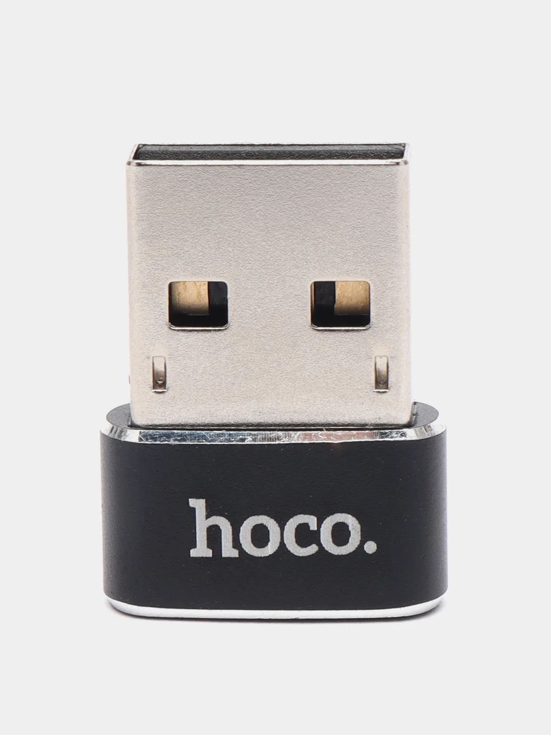 Переходник HOCO UA6 USB to Type-C, черный