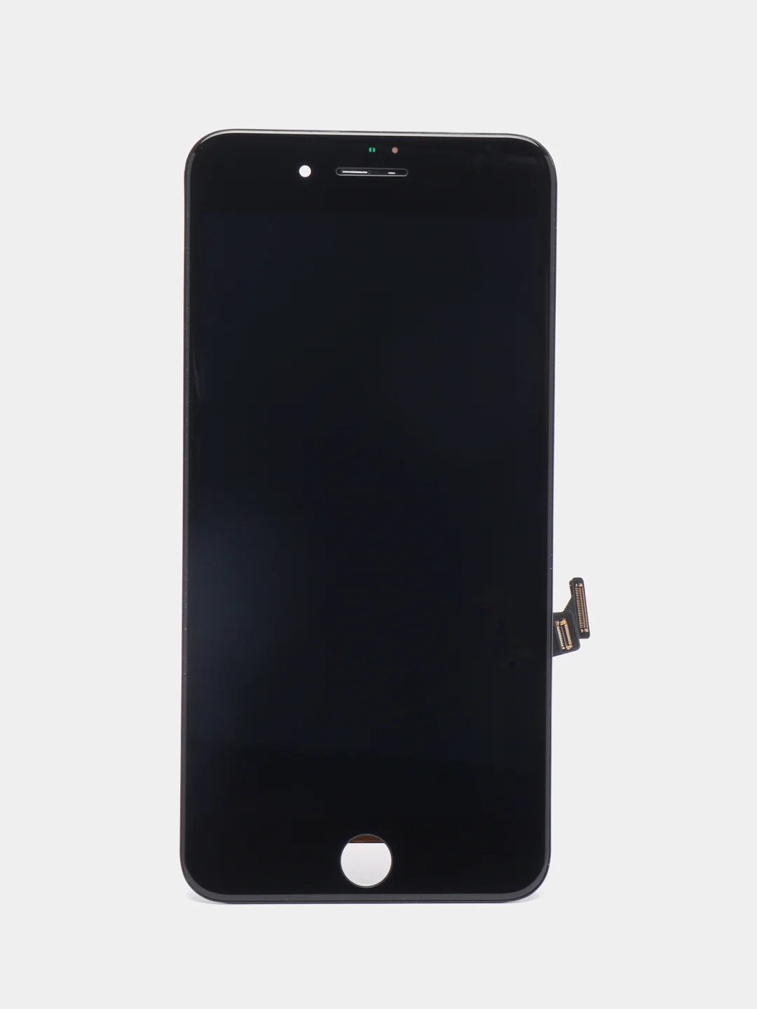 Черный дисплей в сборе с тачскрином ZeepDeep Premium для iPhone 8 plus черный, прокладка-абсорбер