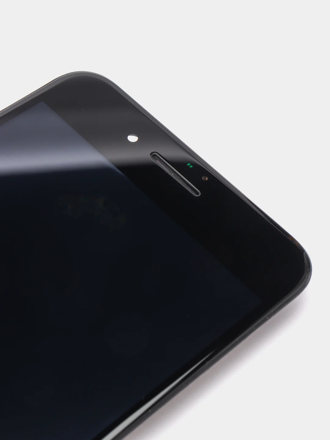 Черный дисплей в сборе с тачскрином ZeepDeep Premium для iPhone 8 plus черный, прокладка-абсорбер