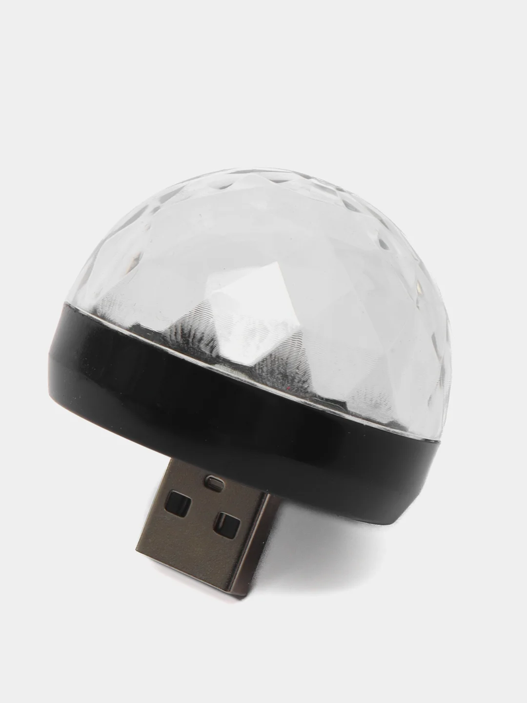 Черный мини диско шар от USB
