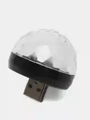 Черный мини диско шар от USB