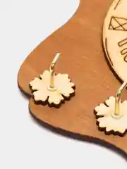 Ключница настенная деревянная