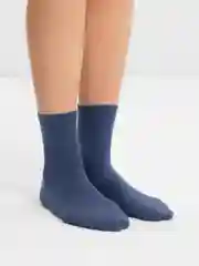 Синий носки женские Minimi Mini Cotone 1202, из хлопка