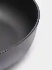 Вок чугунный, d 30 х 8,5 см, со стеклянной крышкой