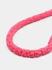 Тёмно-розовый бусины из полимерной глины, рондели, бусины Хейши, форма "Цветок", 6 мм