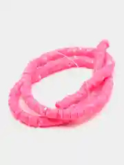 Кораллово-розовый бусины из полимерной глины, рондели, бусины Хейши разные цвета, 6 мм