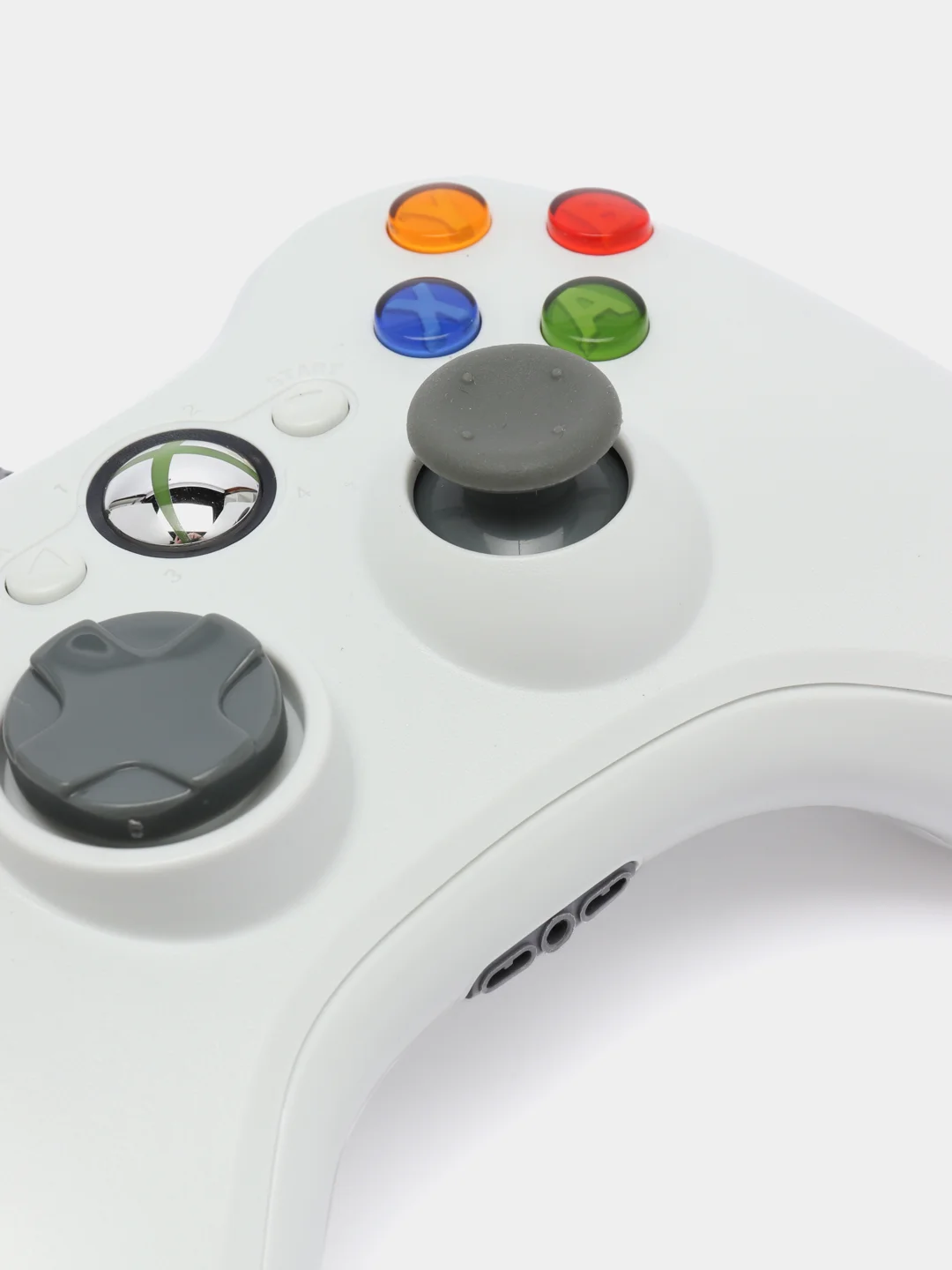 Белый джойстик проводной для Xbox360